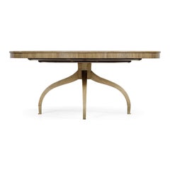 Runder Esstisch im Midcentury-Stil