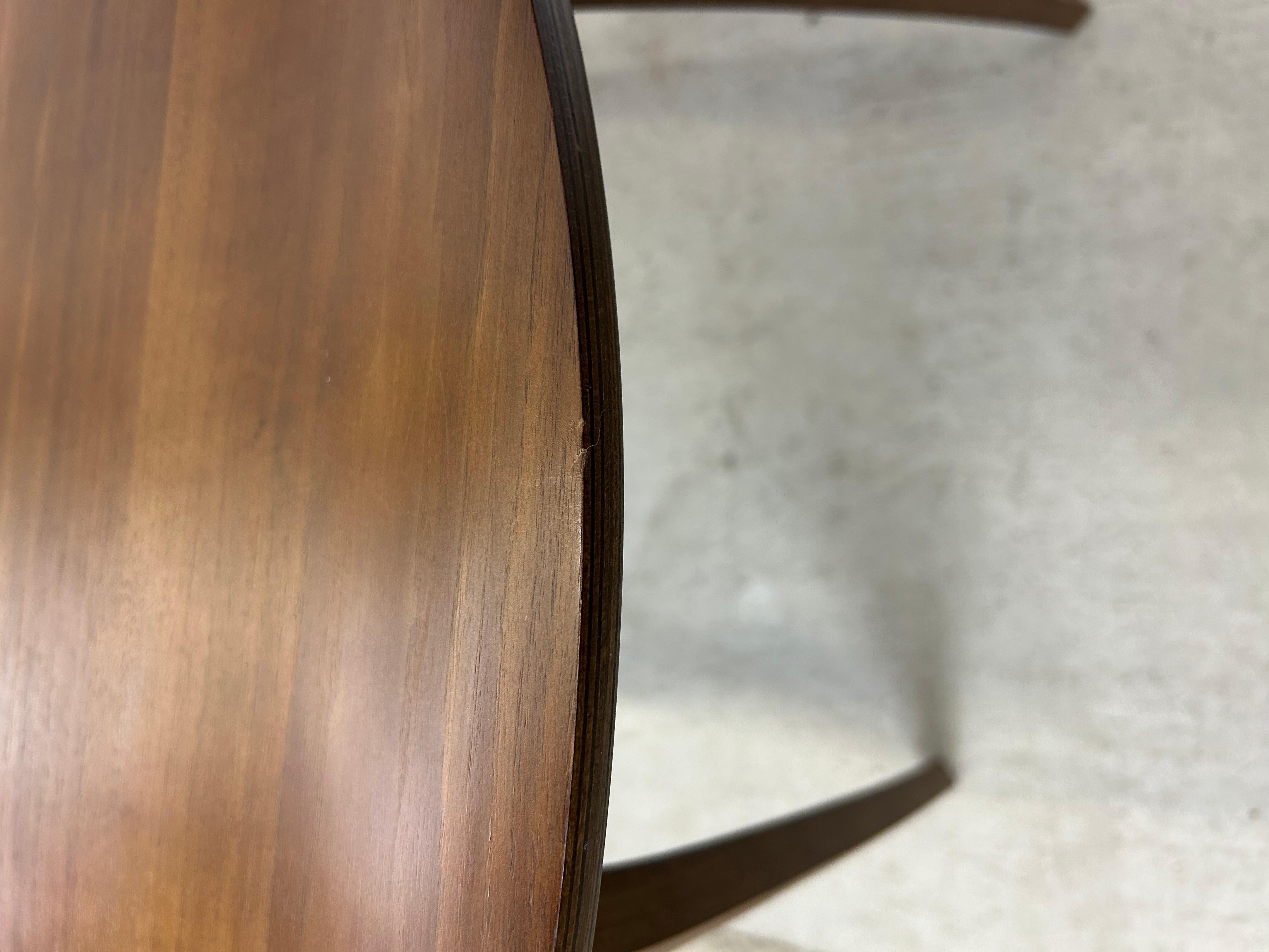 Ensemble de 4 chaises en bois courbé de style milieu de siècle par Norman Cherner 3