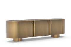 Mid-Century Style Socalco Brass Sideboard, Handmade in Portugal by Greenapple