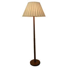 Used Mid Century Style Teak Standard or Floor Lamp   This is a very stylish piece 