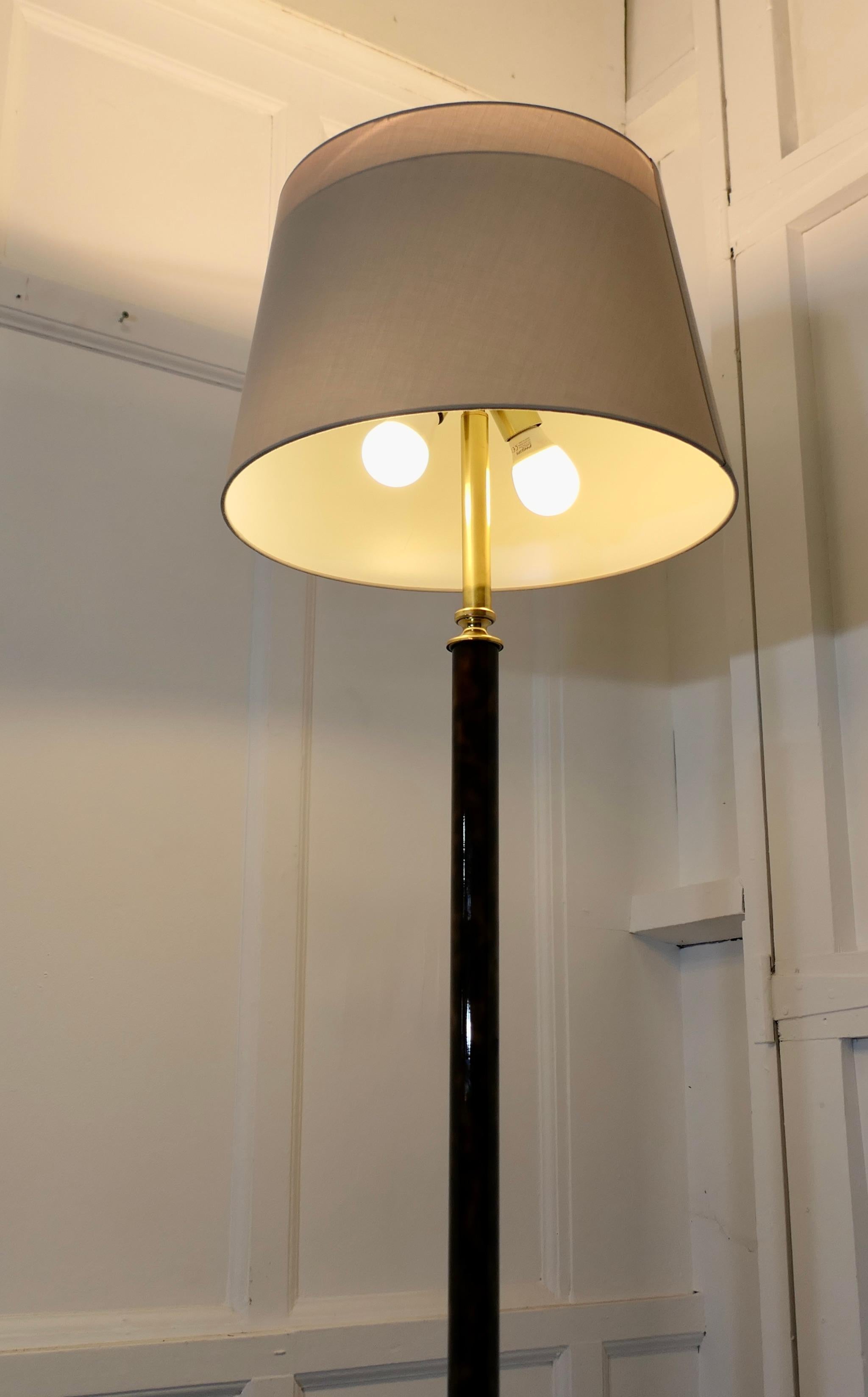 Mid-Century Modern Mid Century Style Tortoise Shell Standard or Floor Lamp For Sale