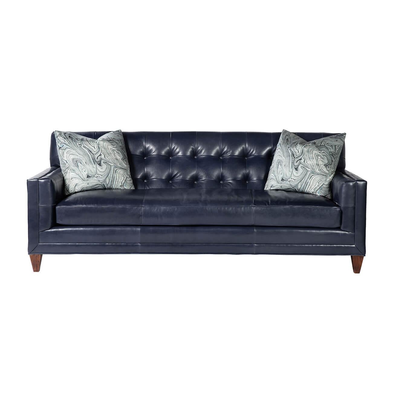 Mid-Century Modern Midcentury Style Tufted Sofa