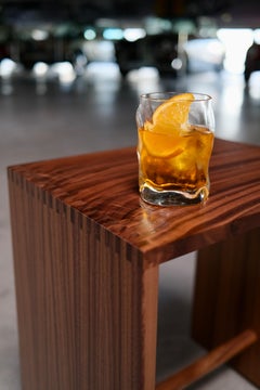 ULMER HOCKER Hocker im Mid-Century-Stil von Max Bill aus Nichtholz und Lackierung