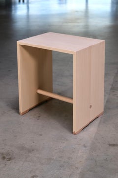 ULMER HOCKER Hocker im Mid-Century-Stil von Max Bill, 1954 im HfG Ulm entworfen