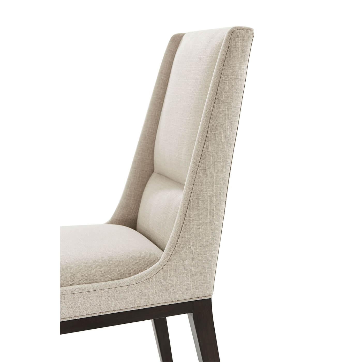 Mid-Century Modern Mid Century Style Upholstered Dining Chair For Sale