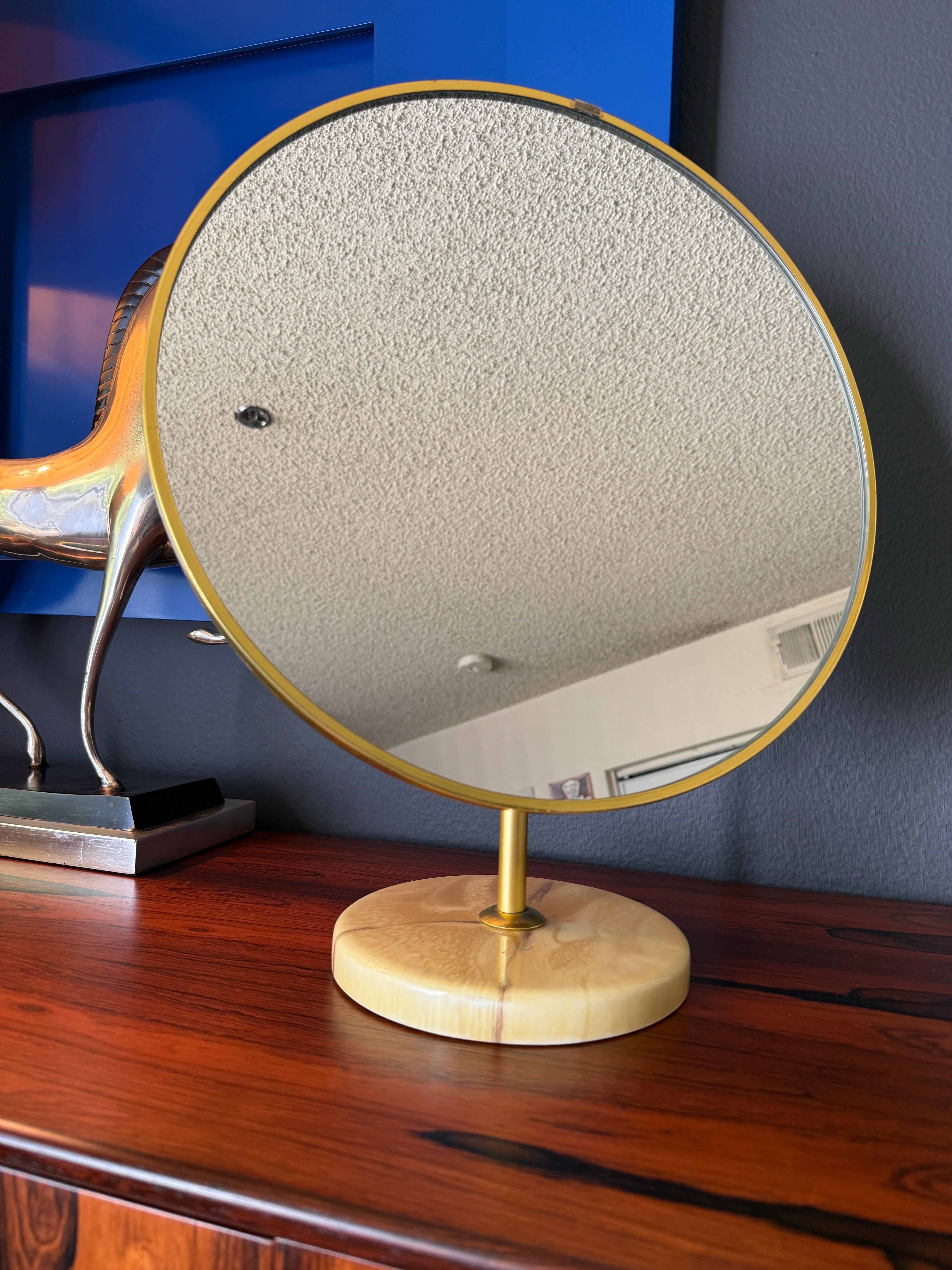 Mid-Century Modern Mid Century Style Vanity Mirror For Sale