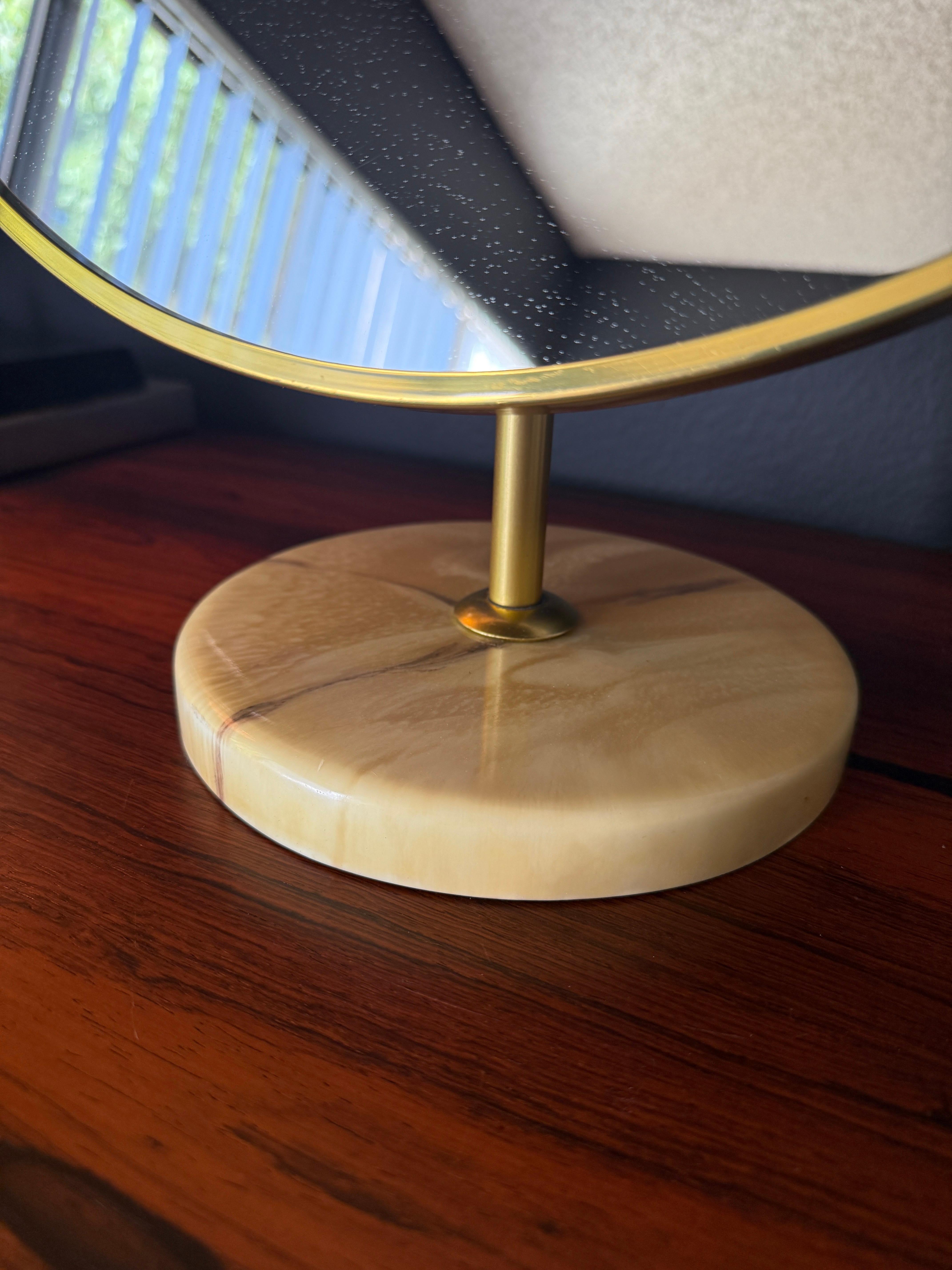 Late 20th Century Mid Century Style Vanity Mirror For Sale