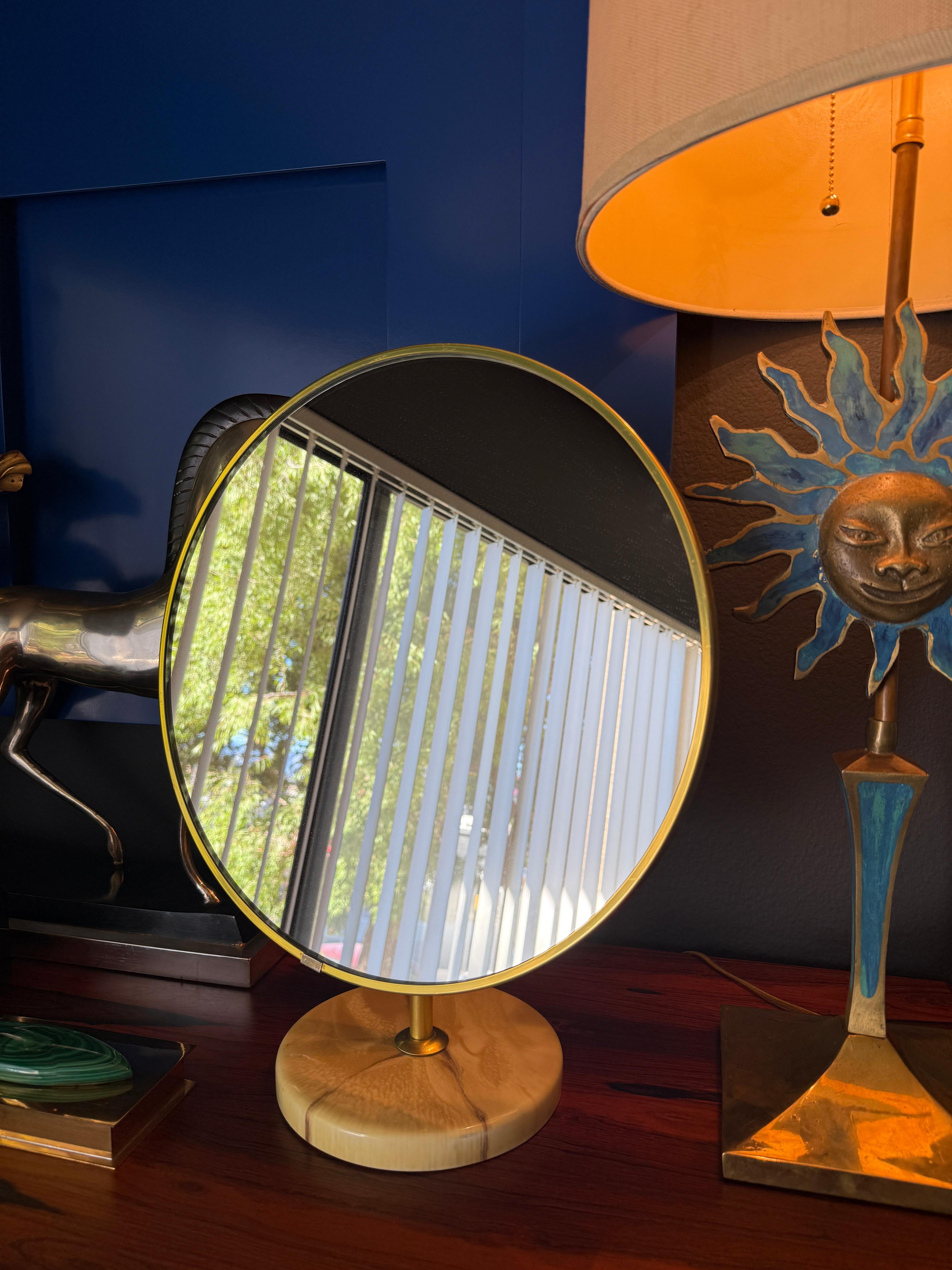 Mid Century Style Vanity Mirror For Sale 1