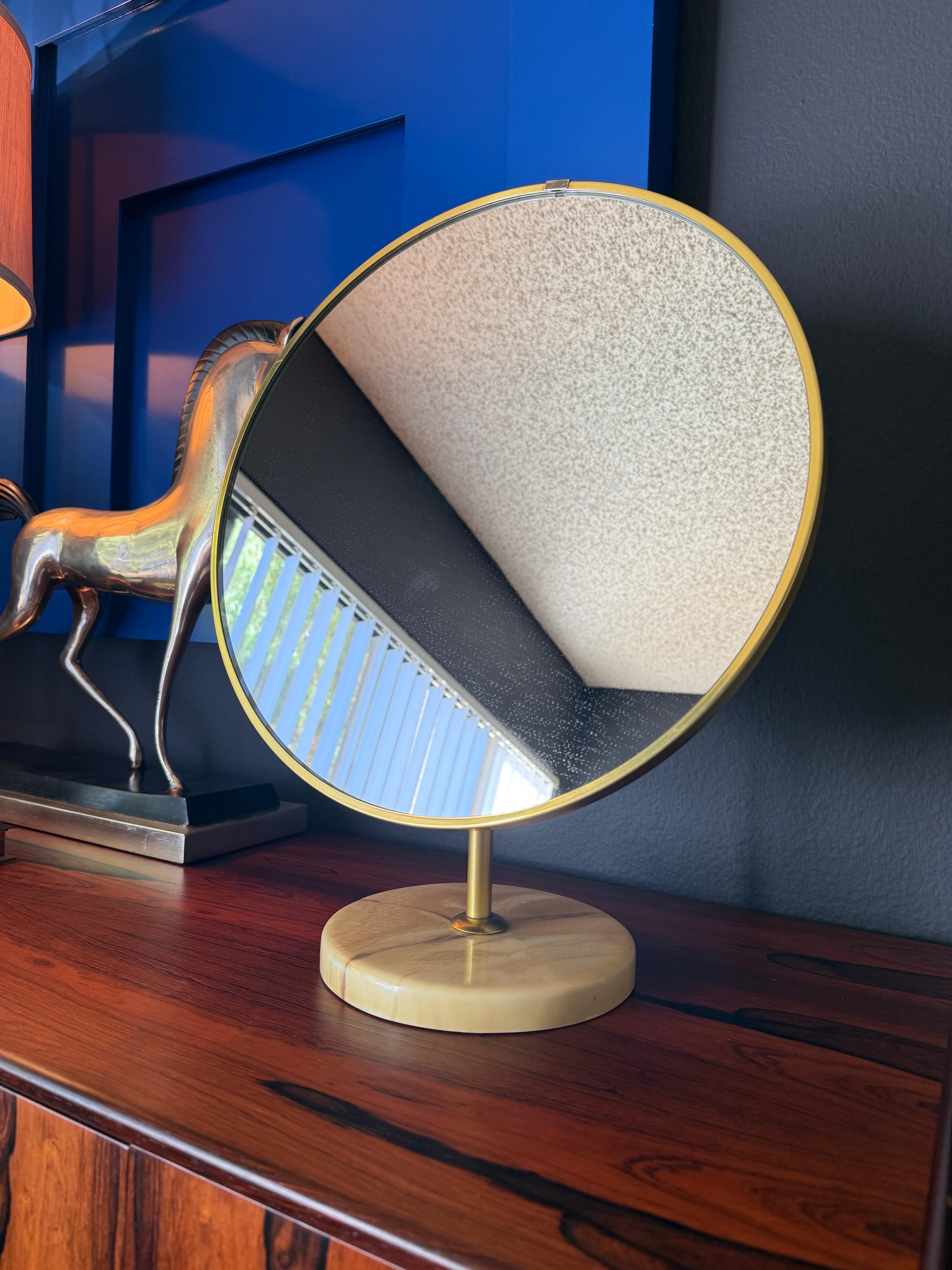 Mid Century Style Vanity Mirror For Sale 3