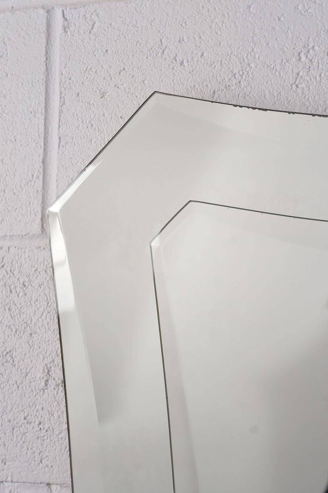 Mid-Century Modern Venetian Mid-Century Wall Mirror For Sale