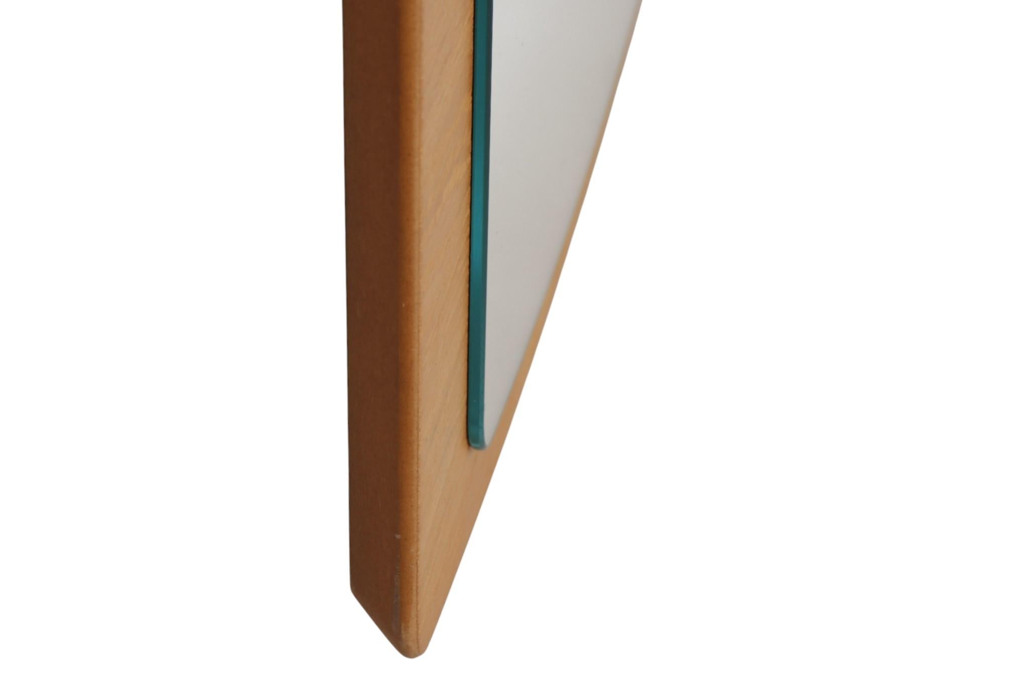 Contemporary Mid-Century Style Wall Mirrors, a Pair For Sale