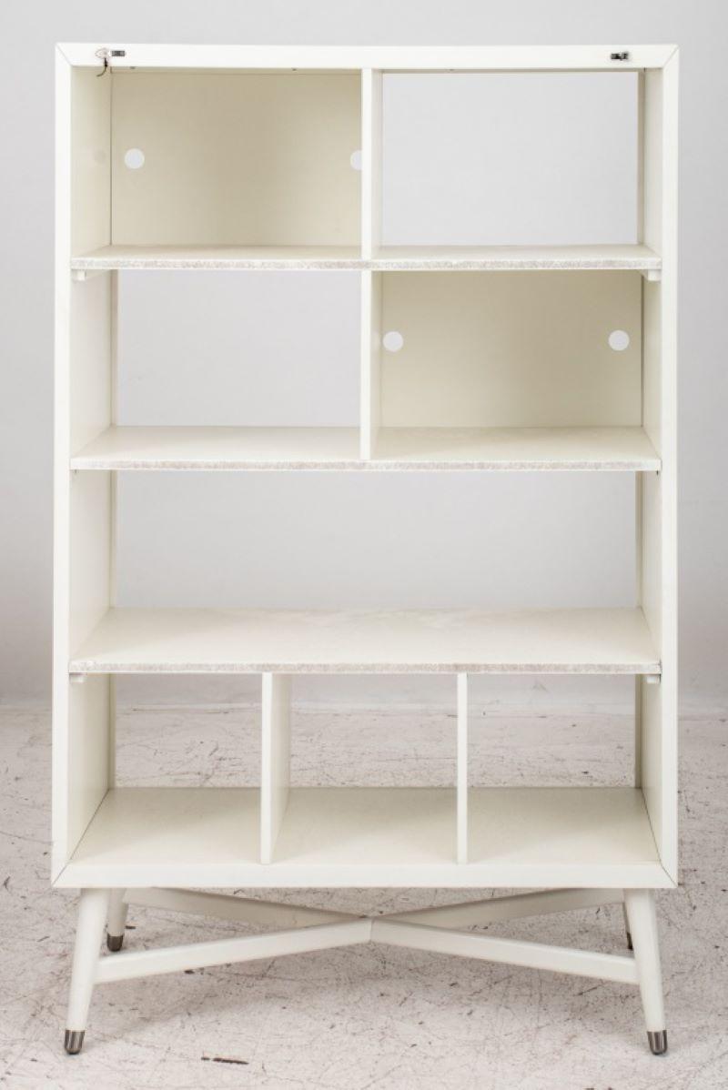 wood lacquer bookcase