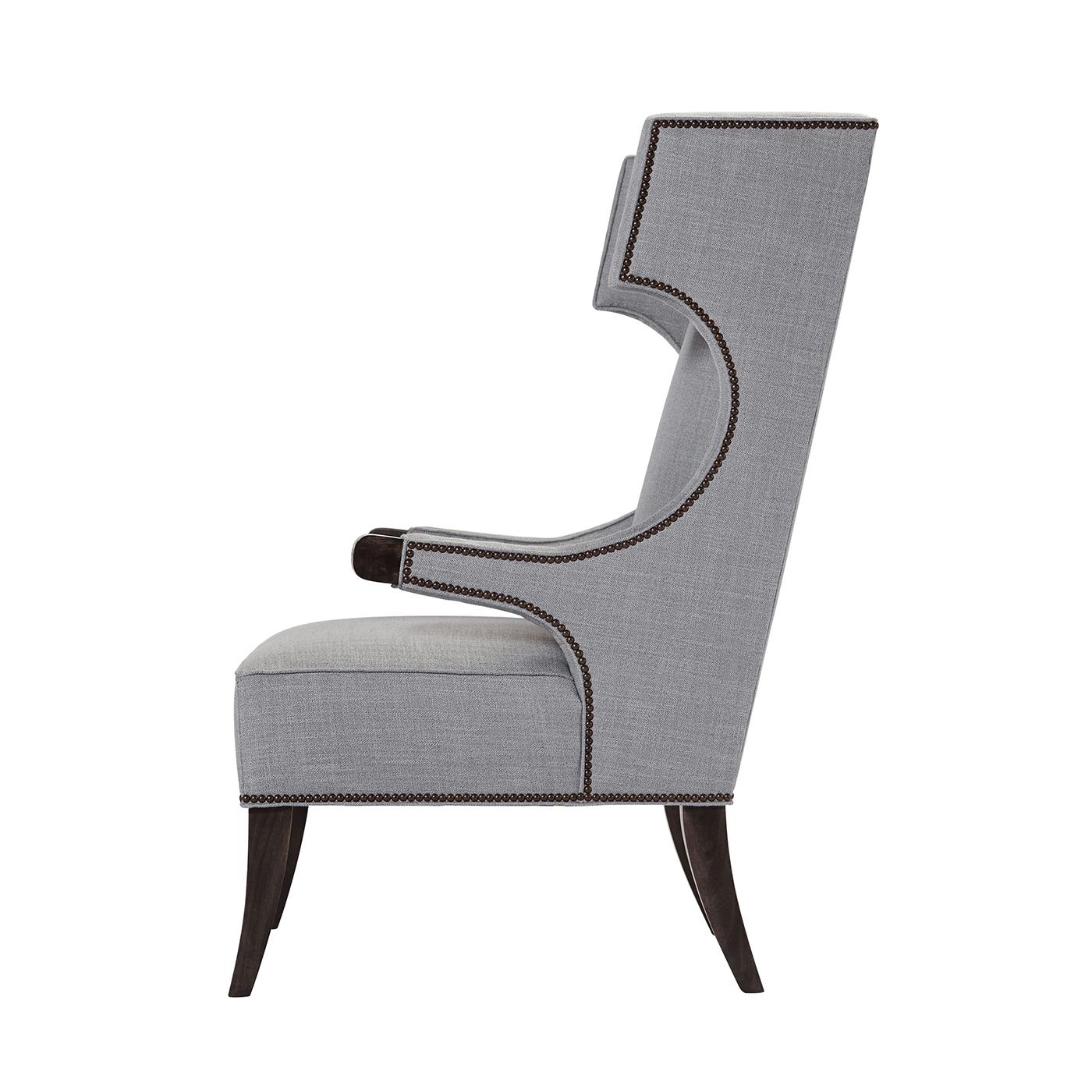 North American Midcentury Style Wingchair