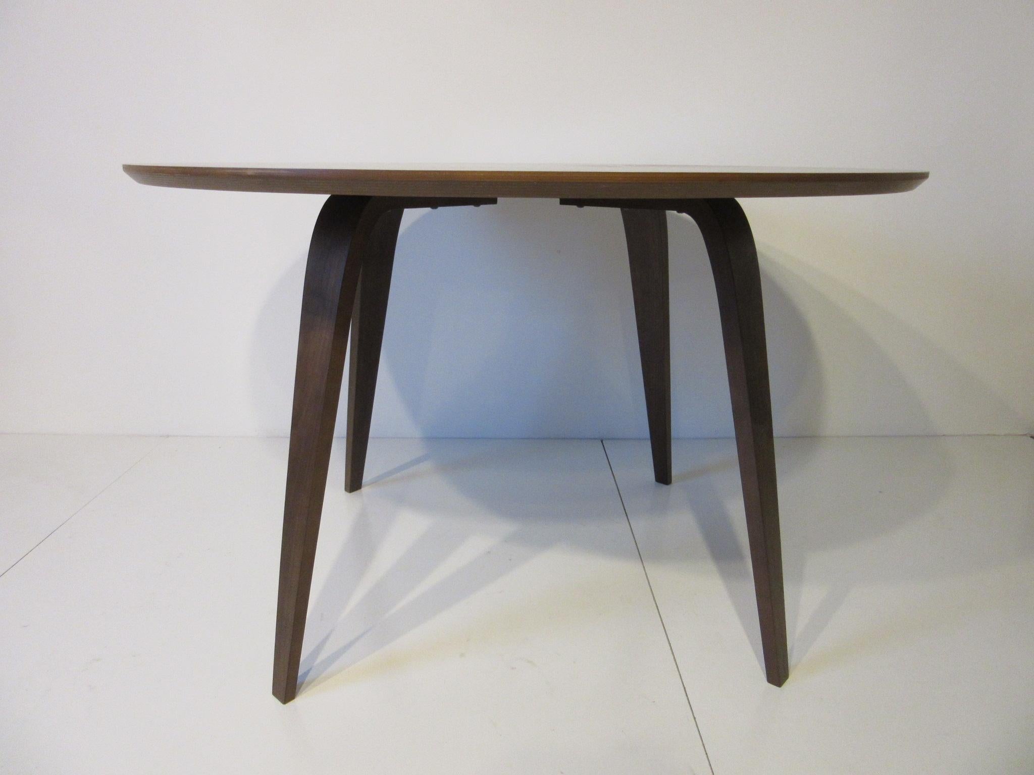 American Mid Century Styled Walnut Dining Table by Benjamin Cherner for Cherner Chair Co.