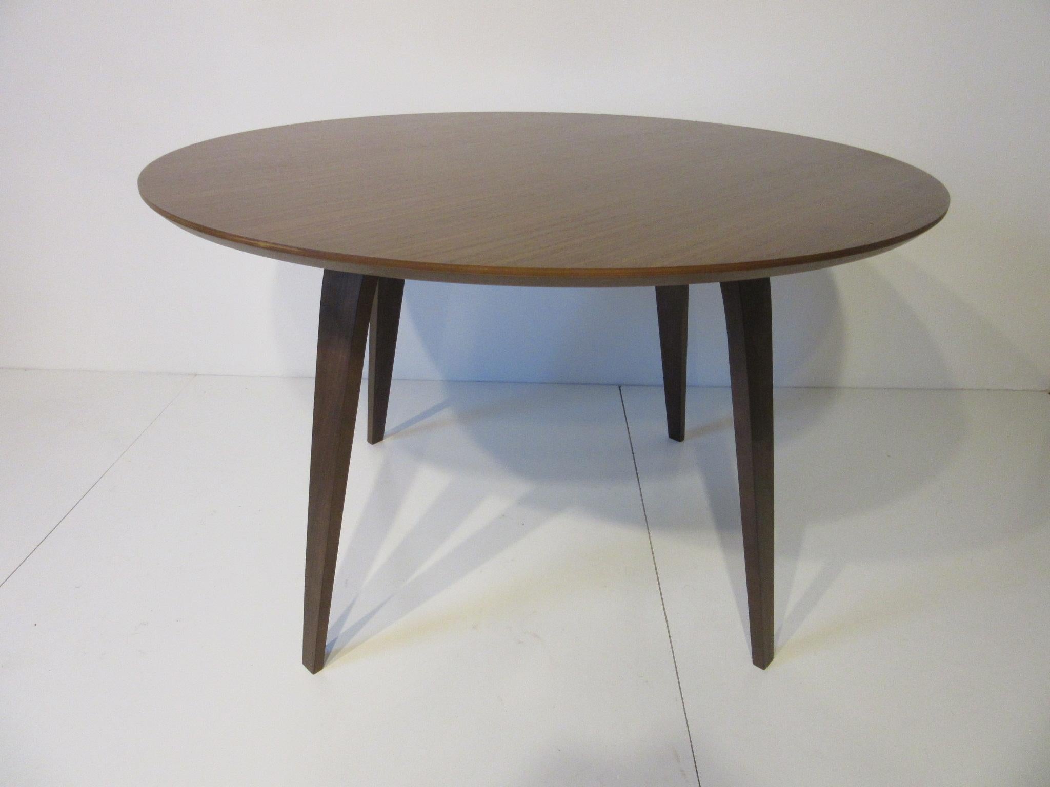 Mid Century Styled Walnut Dining Table by Benjamin Cherner for Cherner Chair Co. 1