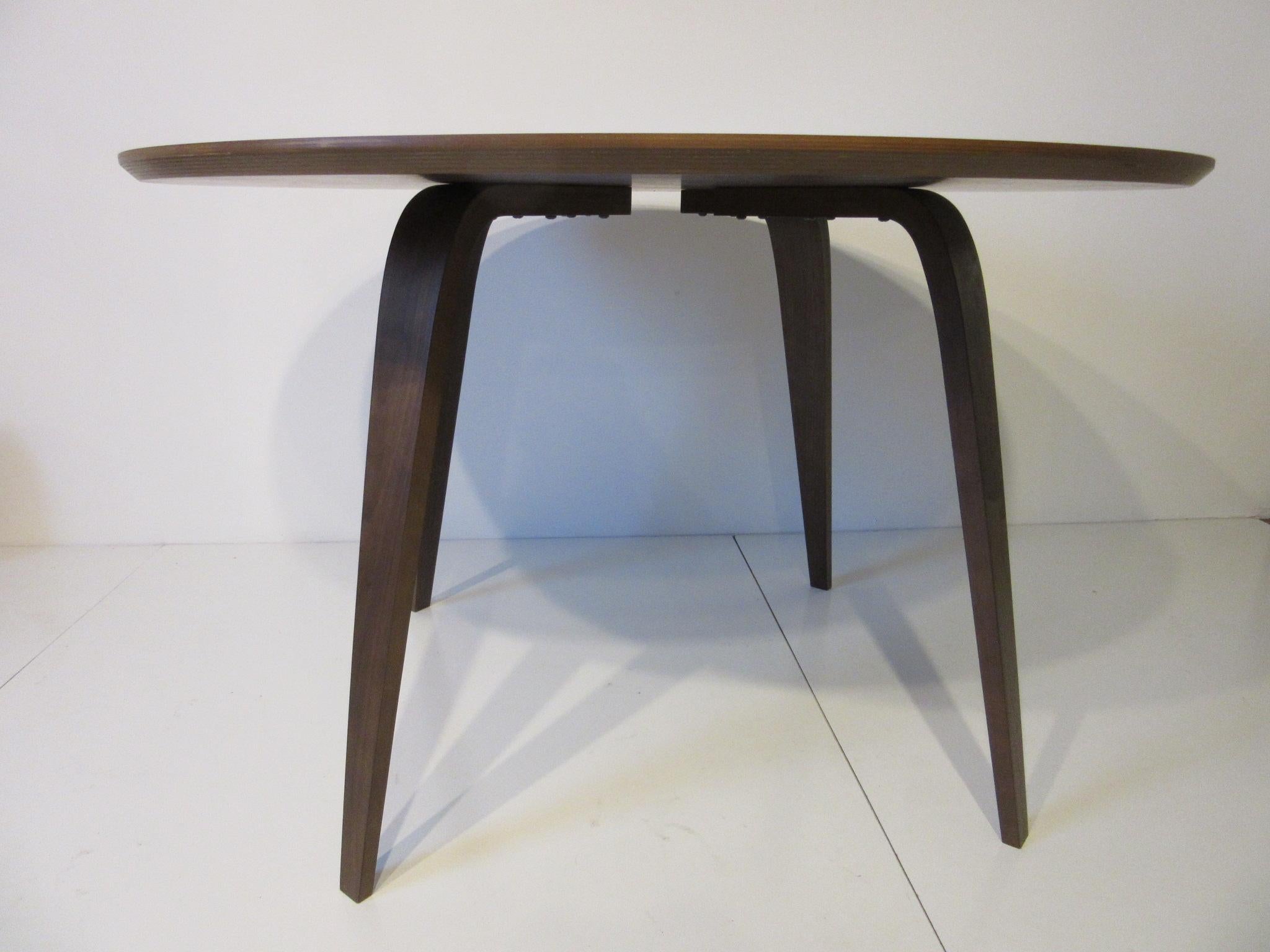 Mid Century Styled Walnut Dining Table by Benjamin Cherner for Cherner Chair Co. 2