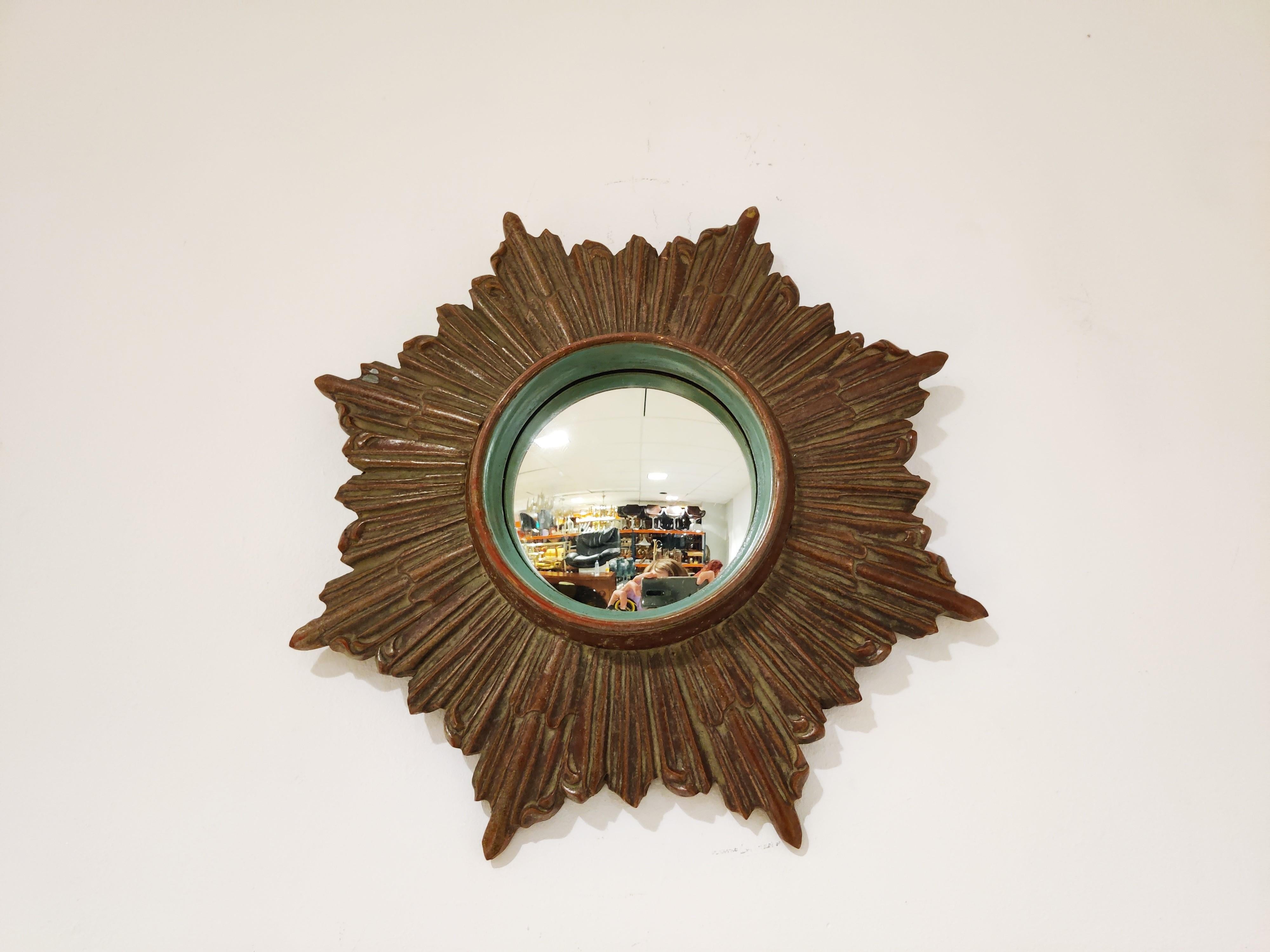 sunburst mirror antique