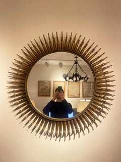 Mid-Century Sunburst Mirror