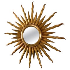 Midcentury Sunburst Mirror