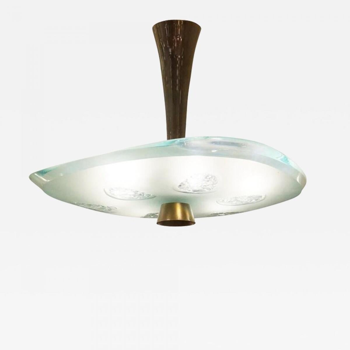 Mid-Century Suspension 1748 by Max Ingrand for Fontana Arte, Italy For Sale 2