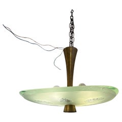 Mid-Century Suspension 1748 by Max Ingrand for Fontana Arte, Italy