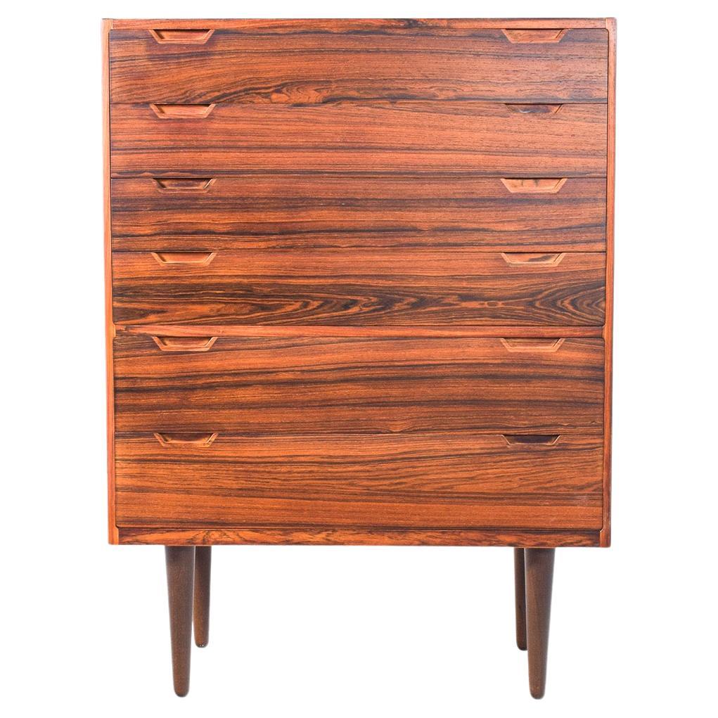 Mid Century Svend Langkilde Rosewood Chest of Drawers