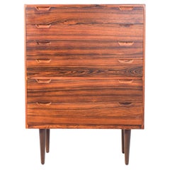 Mid Century Svend Langkilde Rosewood Chest of Drawers