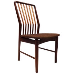 Midcentury Svend Aage Madsen Walnut and Teak Side Chair