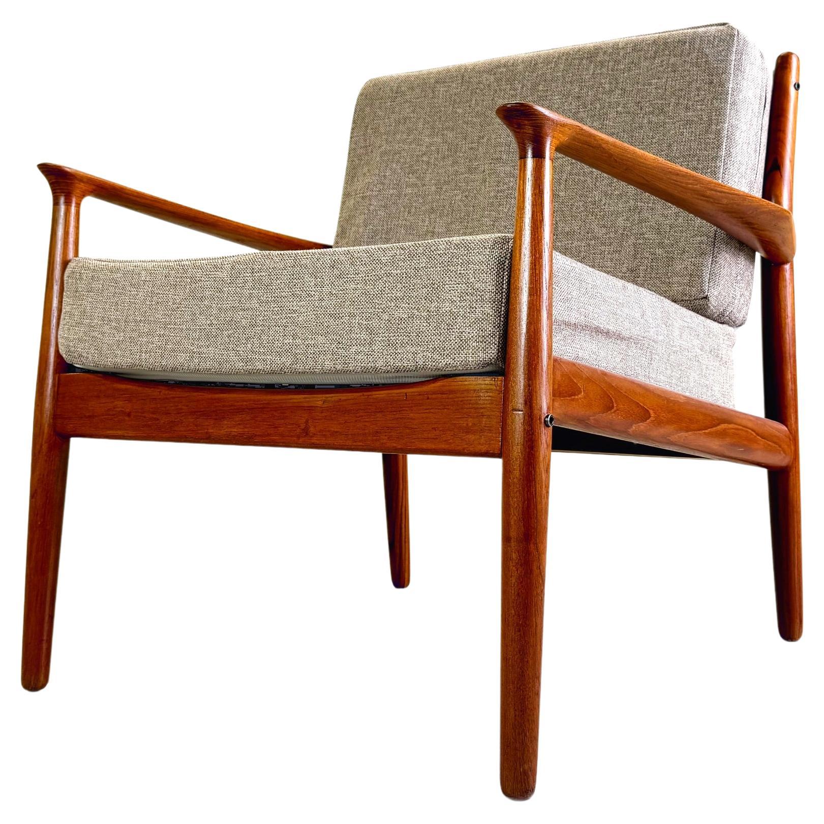 Mid Century Svend Åge Teakholz Sessel Sessel Glostrup