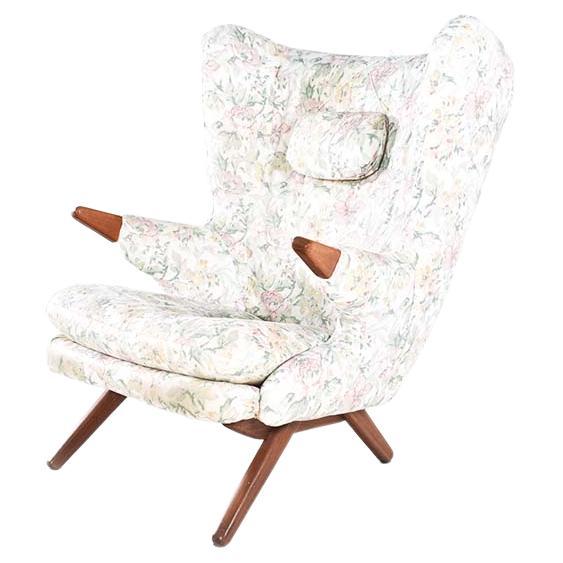 Midcentury Svend Skipper Lounge Chair, Model 91, 1960s