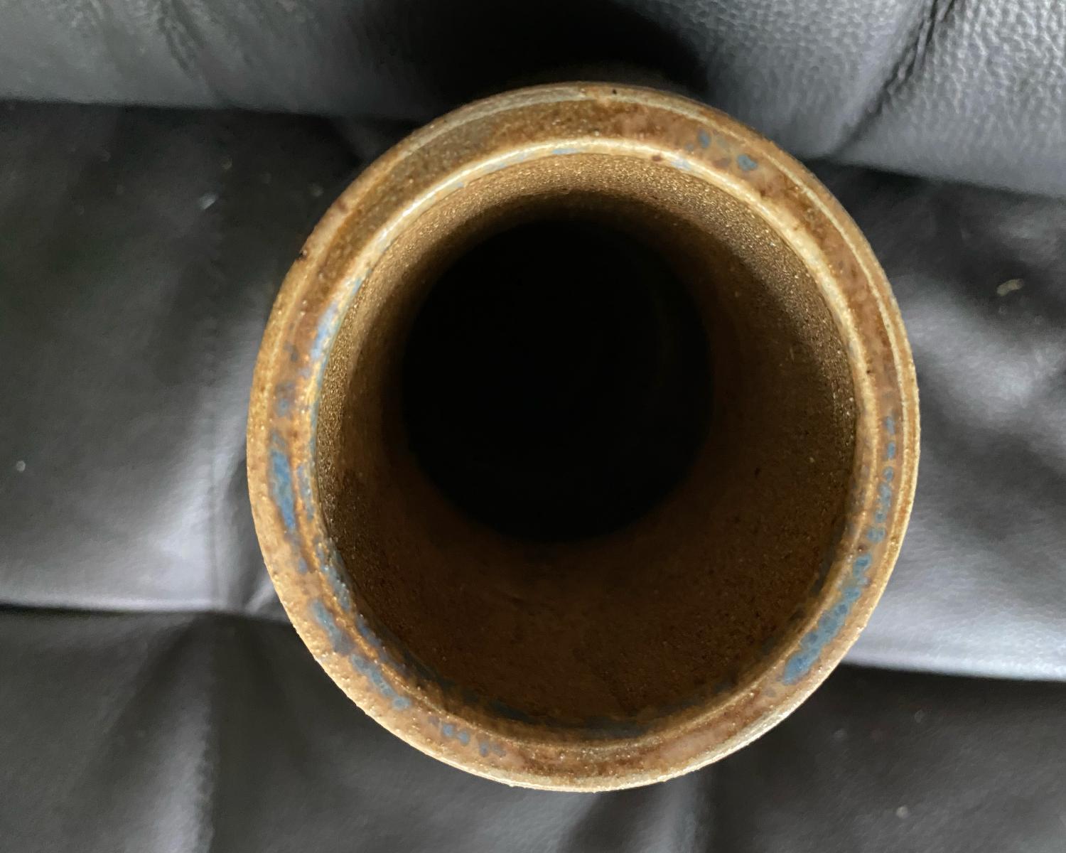 Ceramic Mid Century Swedish Alingsas Vase For Sale