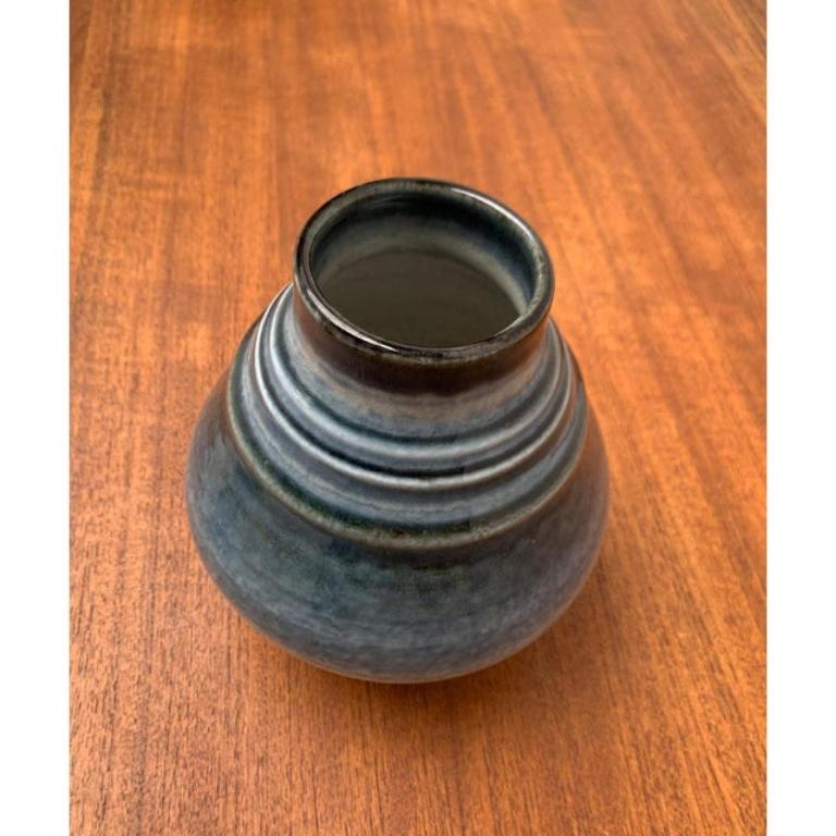 Ceramica Vaso svedese di metà secolo della serie Bamboo di Olle Alberius per Rörstrand, anni '60 in vendita