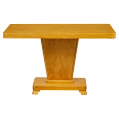 Mid century Swedish birch coffee table