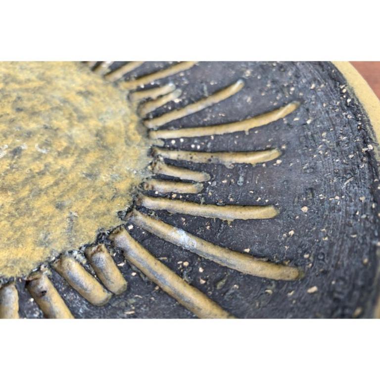 Mid-Century Swedish Brutalist Bowl by Mari Simmulson for Upsala Ekeby, 1960s In Excellent Condition For Sale In Hamburg, DE
