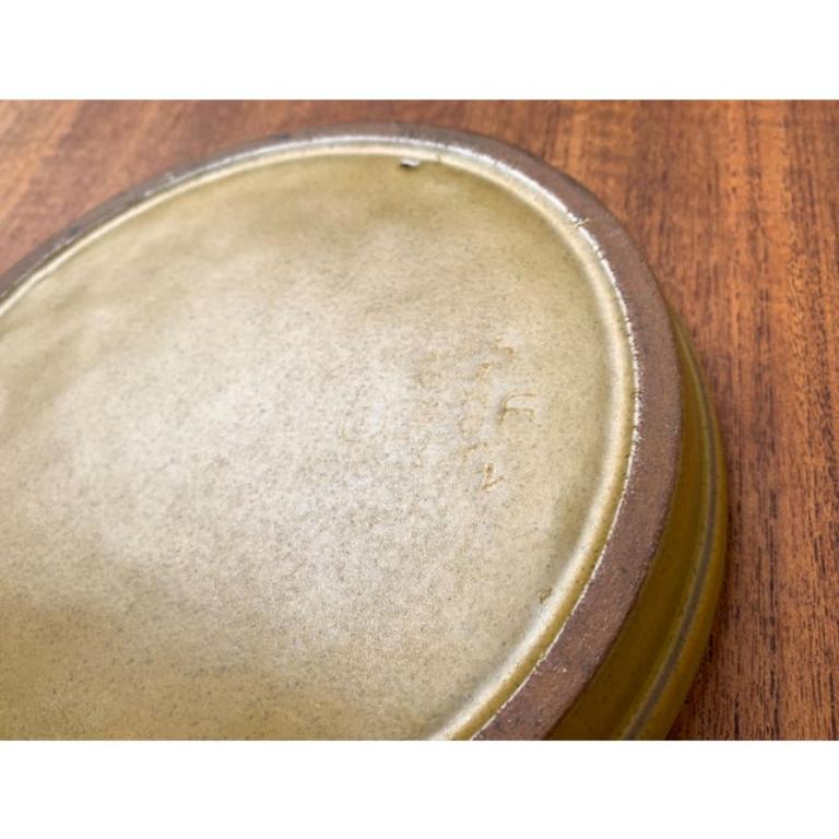 Mid-Century Swedish Brutalist Bowl by Mari Simmulson for Upsala Ekeby, 1960s For Sale 2