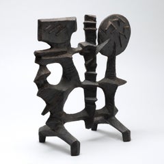 Schwedischer brutalistischer Kaminschirm aus der Mitte des Jahrhunderts von Olle Hermansson für Husqvarna