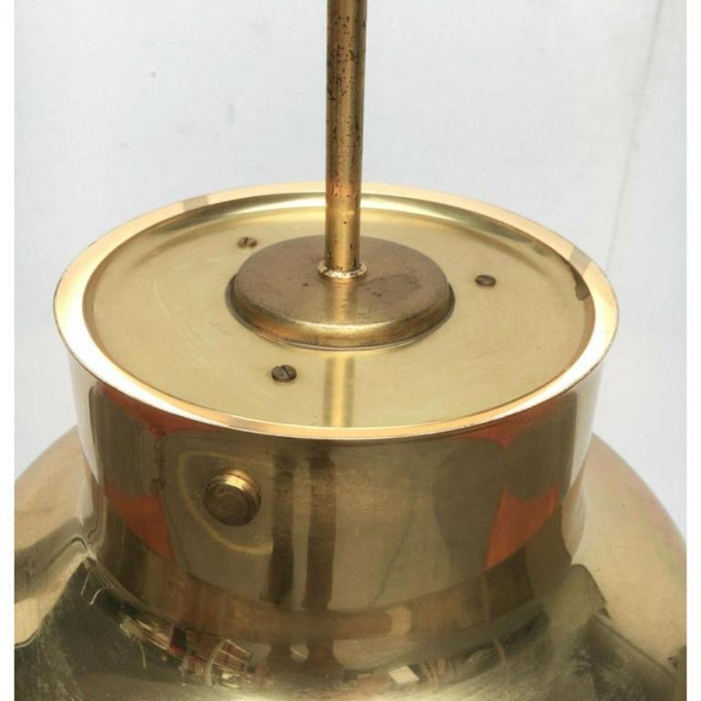 Mid-Century Swedish Bumling Brass Pendant Lamp by Anders Pehrson, 1960s For Sale 2