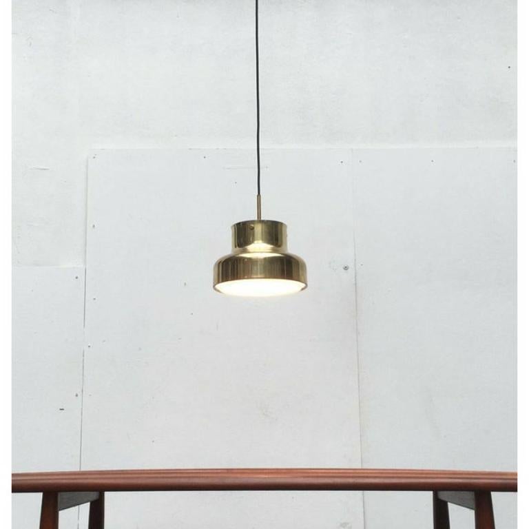 Mid-Century Swedish Bumling Brass Pendant Lamp by Anders Pehrson, 1960s For Sale 3