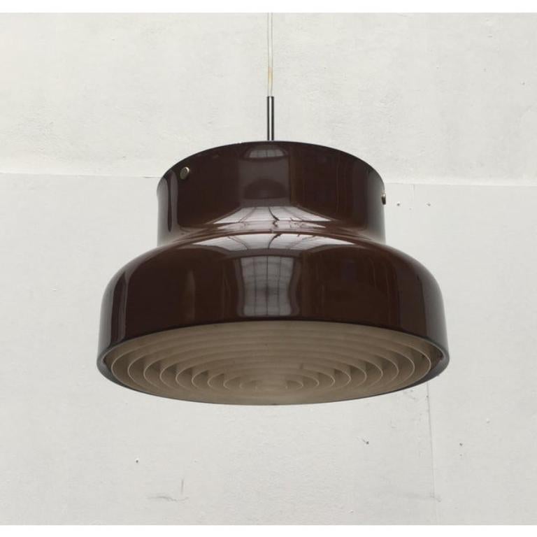 Schwedische Mid-Century-Pendelleuchte „Bumling“ von Anders Pehrson, 1970er Jahre im Angebot 3