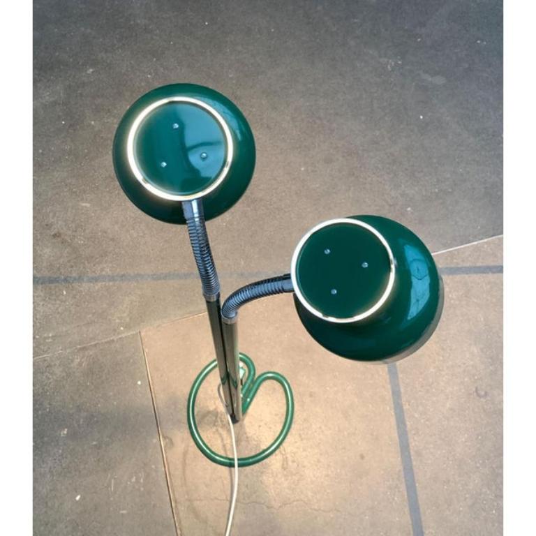 Schwedische Mid-Century-Stehlampe „Bumling Twin“ von Anders Pehrson, 1960er Jahre (Moderne der Mitte des Jahrhunderts) im Angebot