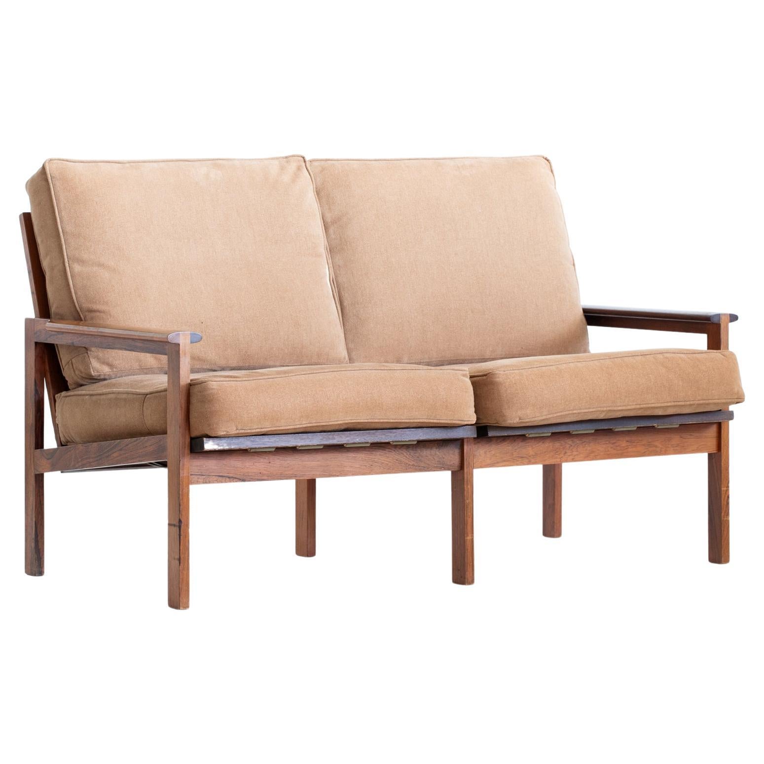 Mid-Century Swedish Capella Sofa by Illum Wikkelso for Niels Eilersen