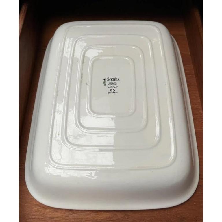 Plato decorativo Picknick de cerámica sueca de mediados de siglo de Marianne Westman, años 50 Cerámico en venta