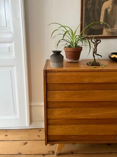 Vase en céramique suédois du milieu du siècle par Bo Fajans, années 1950