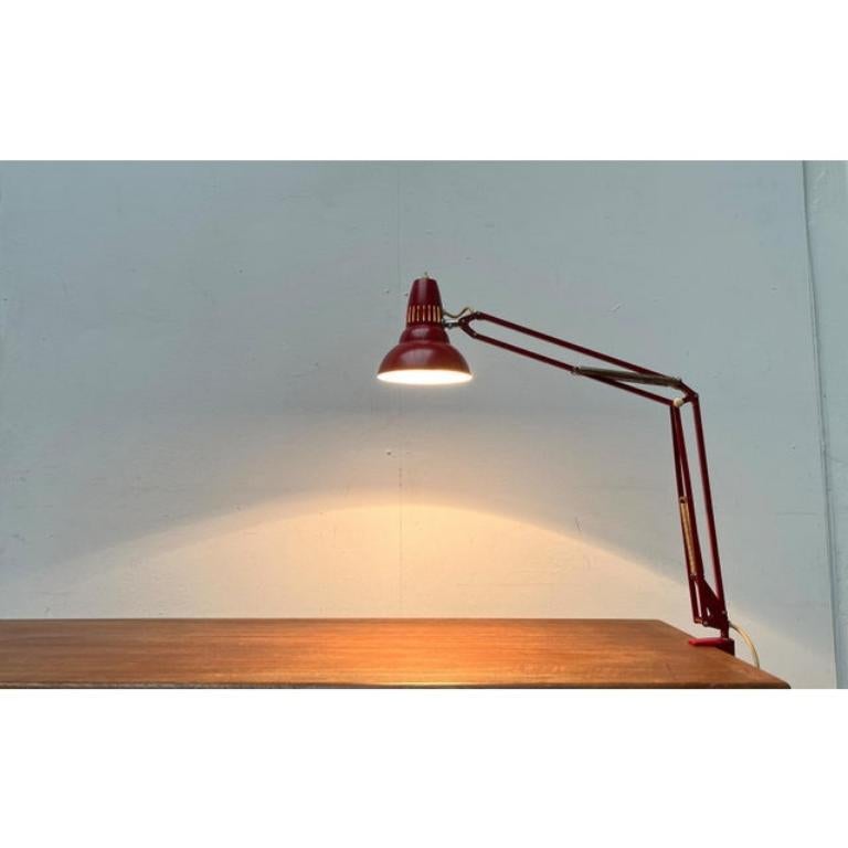 Mid-Century Swedish Desk Table Lamp from Ledu, 1960s For Sale 5