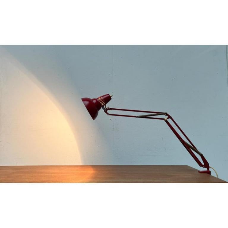 Mid-Century Modern Mid-Century Swedish Desk Table Lamp from Ledu, 1960s For Sale