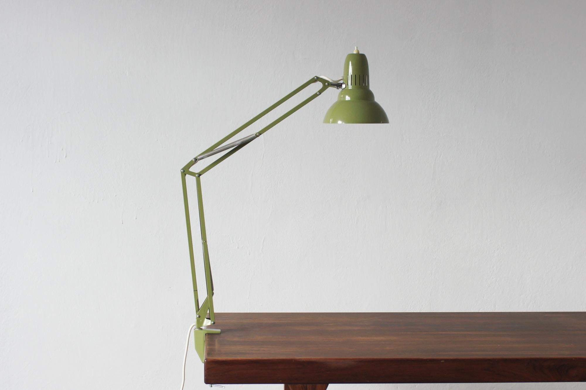 Mid-Century Modern Lampe de bureau suédoise du milieu du siècle dernier de Ledu, années 1960 en vente