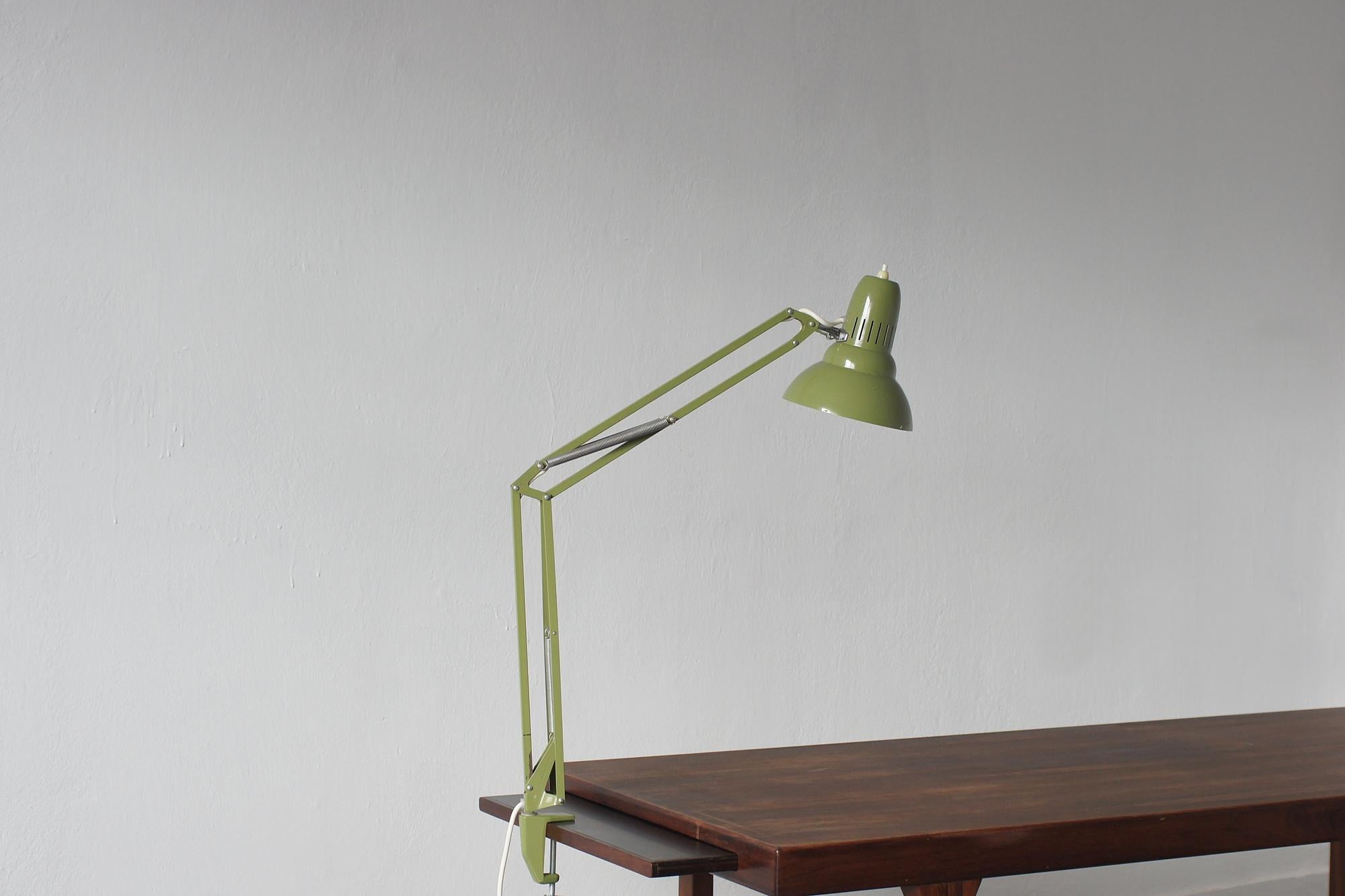 Milieu du XXe siècle Lampe de bureau suédoise du milieu du siècle dernier de Ledu, années 1960 en vente