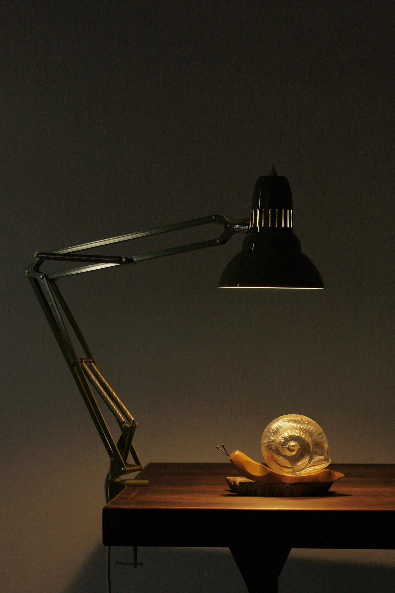Lampe de bureau suédoise du milieu du siècle dernier de Ledu, années 1960 en vente 3