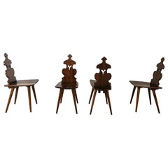 Mid century swedish dining chairs, 1960s