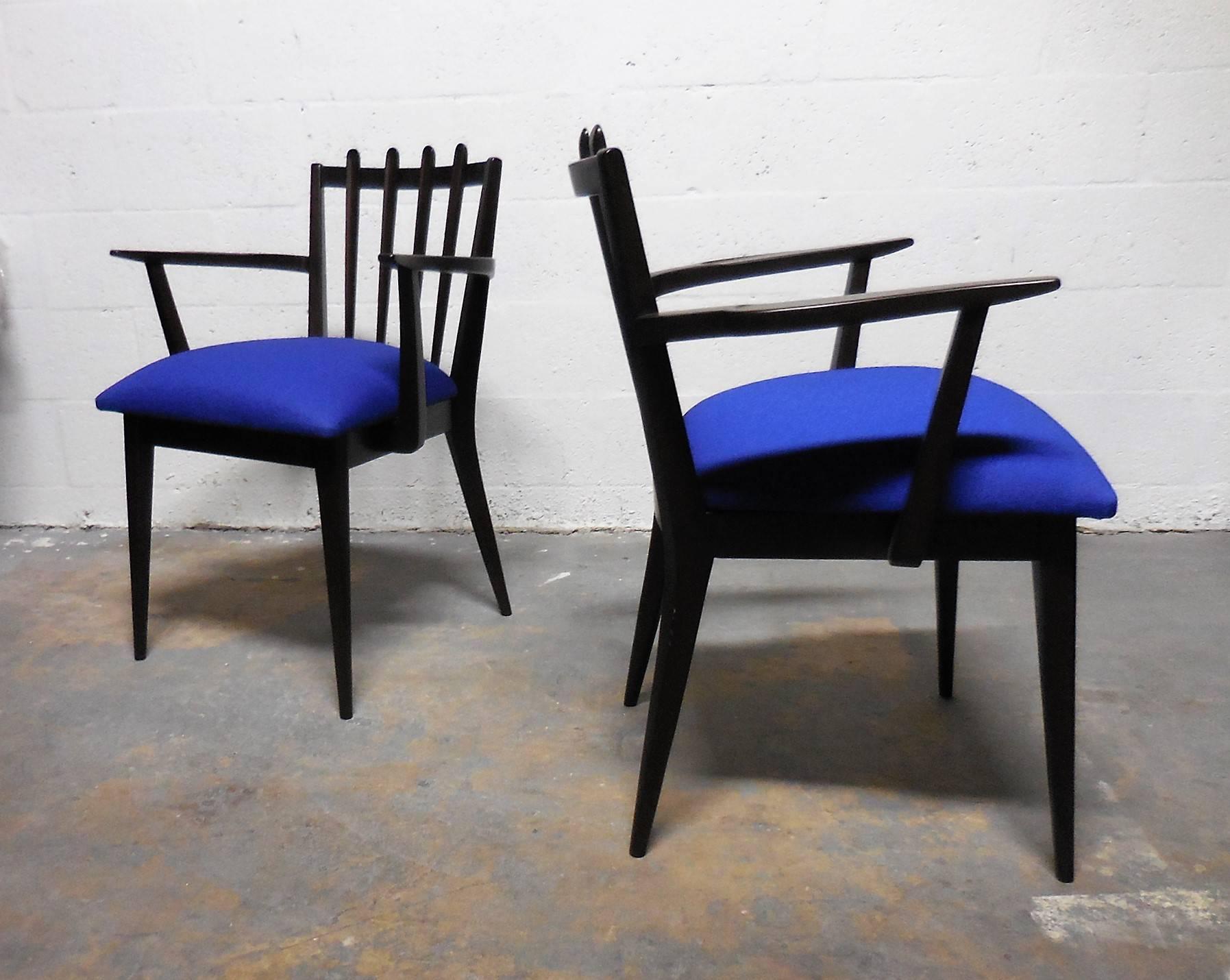 Mid-20th Century Midcentury Swedish Dining Chairs by Edmond Spence, Set of Six